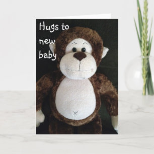 HUGS VOOR JE NIEUWE BABY KAART