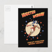 Hugster Woman Briefkaart (Voorkant / Achterkant)