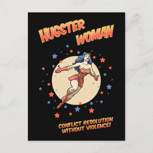 Hugster Woman Briefkaart