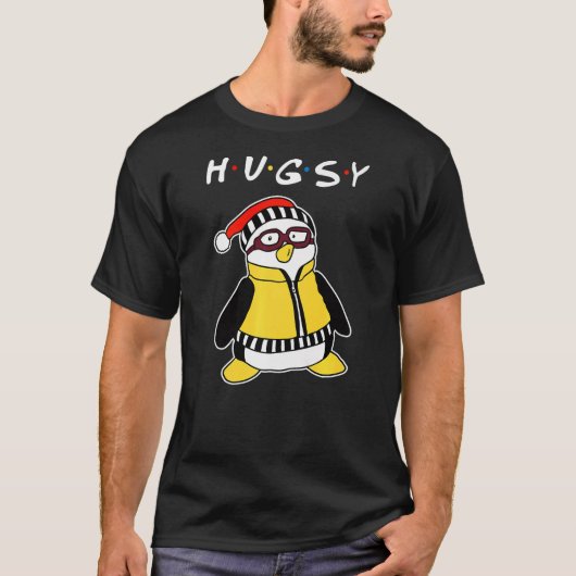 Hugsy the penguin t-shirt (Voorkant)