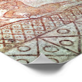 Hugues IX Lusignan Poster (Hoek)