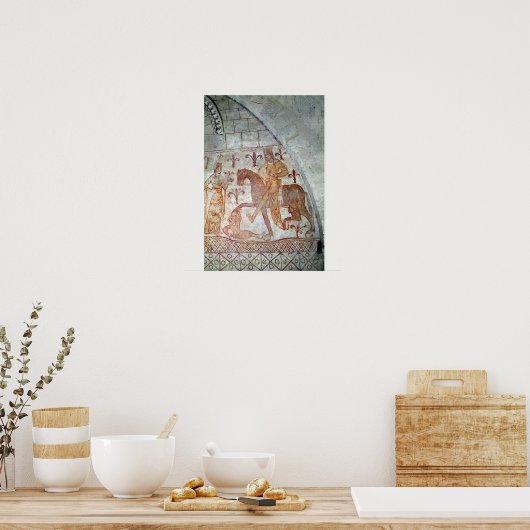 Hugues IX Lusignan Poster (Keuken)