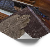 Huguette Clark's slaapkamer - Butte Montana Poster (Hoek)