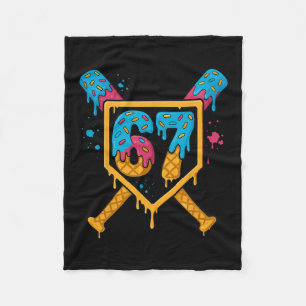 Hugvyn 67 Verkoop Ijs Druppel Zes Zeven Genz Alpha Fleece Deken