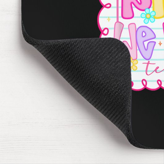 Hugvyn Back To School Preppy Bruh We Back Teachers Muismat (Hoek)