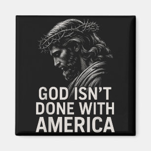 Hugvyn God Is Nog Niet Klaar Met Amerika Christeli Magneet