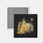 Hugvyn Greatest Gift Of All Religious Christmas Na Magneet (Voorkant / Achterkant)