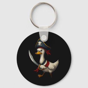 Hugvyn Halloween Pirate Goose Spooky Goose Kostuum Sleutelhanger