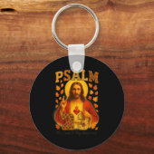 Hugvyn Psalm 23 De Heer Is Mijn Herder Geloof Herf Sleutelhanger (Voorkant)