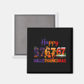 Hugvyn Six Seven Meme 67 Hallothanksmas Halloween Magneet (Voorkant / Achterkant)