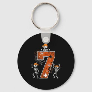 Hugvyn Six Seven Meme 6 7 Halloween Kostuum Dancin Sleutelhanger