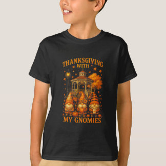 Hugvyn Thanksgiving met mijn Gnomies Herfst Gnome T-shirt