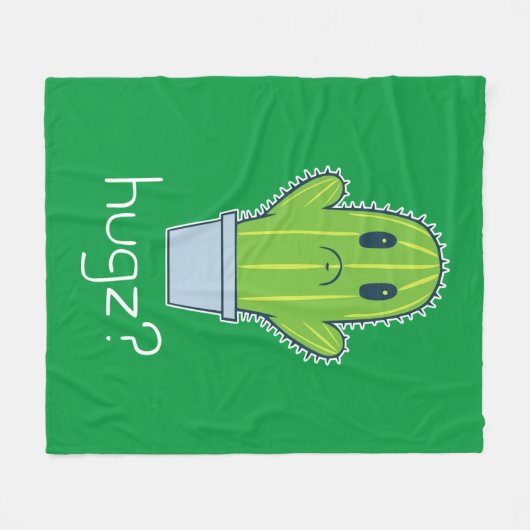 Hugz? Fleece Deken (Voorkant (Horizontaal))