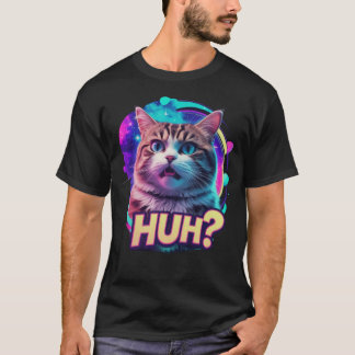 HUH? Cat Meme T-shirt