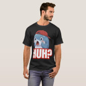 Huh? Grappige Chibi Haai T-shirt (Voorkant volledig)