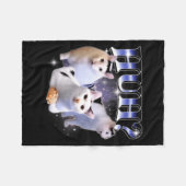 Huh Grappige Dank Cat Stud Raar Bootleg Specifiek Fleece Deken (Voorkant (Horizontaal))