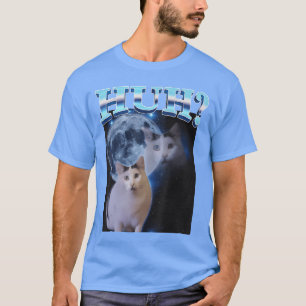 Huh Grappige Dank Kat Meme Lelijke Cadeaus Grappig T-shirt