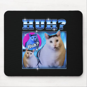 Huh Kat Grappige Kat Meme Rare Kat Bootleg Muismat