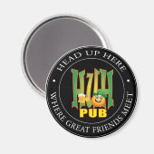 HUH MAGNET (Voorkant / Achterkant)