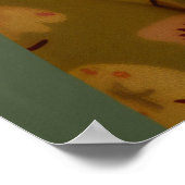 Huh? Oma Portret Poster (Hoek)