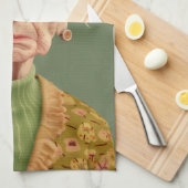 Huh? Oma Portret Theedoek (Quarter Fold)