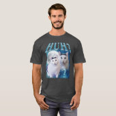 Huh What Funny Cat Meme funny T-shirt (Voorkant volledig)