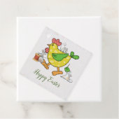 Huhn nähen bedankjes labels (In situ)