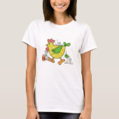 Huhn nähen t-shirt (Voorkant)