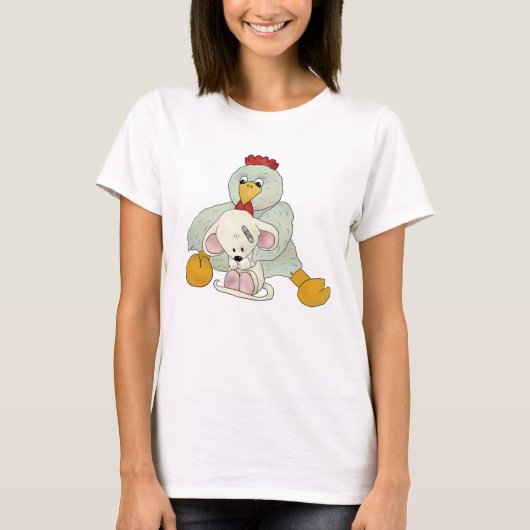 Huhn und Maus T-shirt (Voorkant)