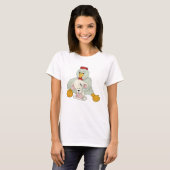 Huhn und Maus T-shirt (Voorkant volledig)