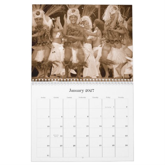 Hui Tama Nui Calender Kalender (Jan 2027)