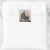 Huia Vierkante Sticker (Tas)