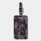 Huiant digitaal camouflage bagagelabel (Voorkant verticaal)