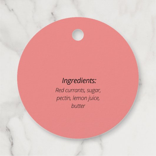 Huiant Jelly Round Label Cadeft Label (Achterkant)