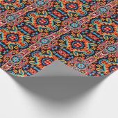 Huichol Art in Mexico Cadeaupapier (Hoek)