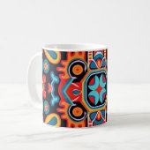 Huichol Art in Mexico Koffiemok (Voorkant links)