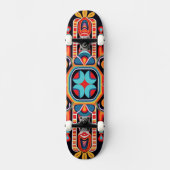 Huichol Art in Mexico Persoonlijk Skateboard (Voorkant)