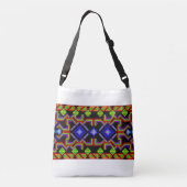 huichol mexican crossbody tas (Achterkant)