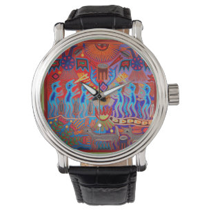 Huichol Shaman rituele ceremonie horloge