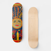 Huichol Spirit Skateboard (Voorkant)