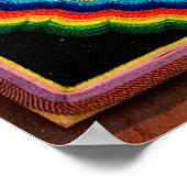 Huichol String Art, Mexico Large Photo op Canvas Poster (Hoek)