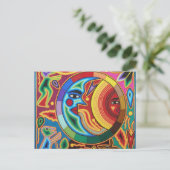Huichol String Art uit Mexico Briefkaart (Staand voorkant)