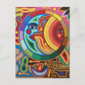 Huichol String Art uit Mexico Briefkaart (Voorkant)