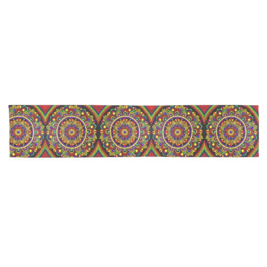Huichol Table Runner Korte Tafelloper (Horizontaal)