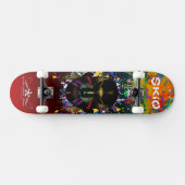 Huid 4/6 persoonlijk skateboard (Horizontaal)