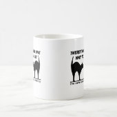 Huid A Cat Funny Mug Humor Koffiemok (Center)