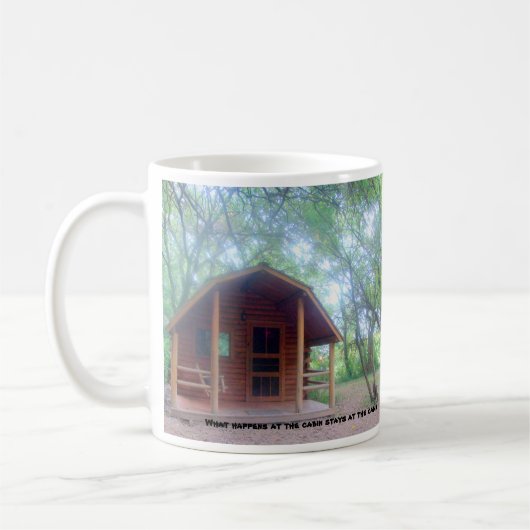 Huid-A-Way Cabin Koffiemok (Links)