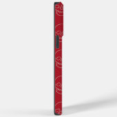 Huid - Bloed rood en bot wit Case-Mate iPhone Case (Achterkant / Rechts)