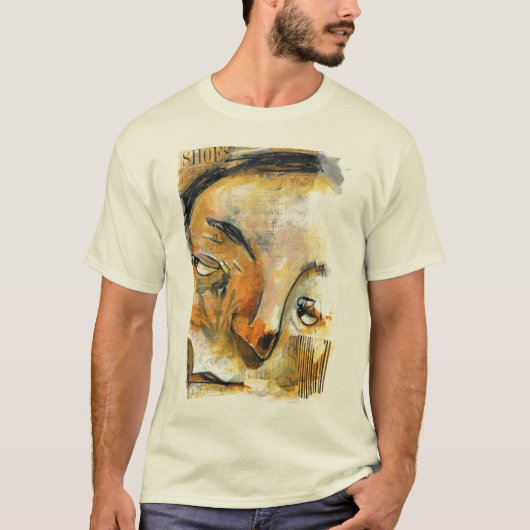 huid diep t-shirt (Voorkant)