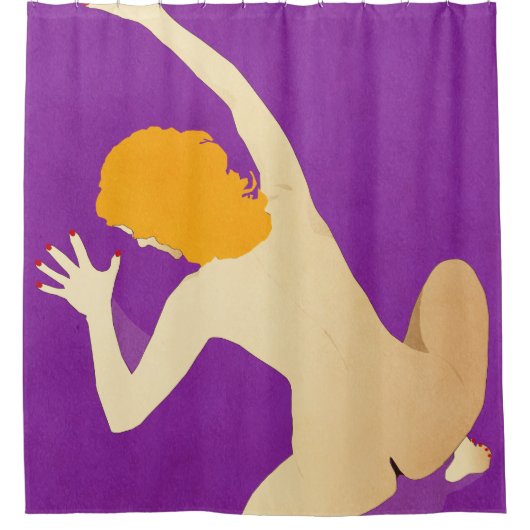 huid douchegordijn (Voorkant)